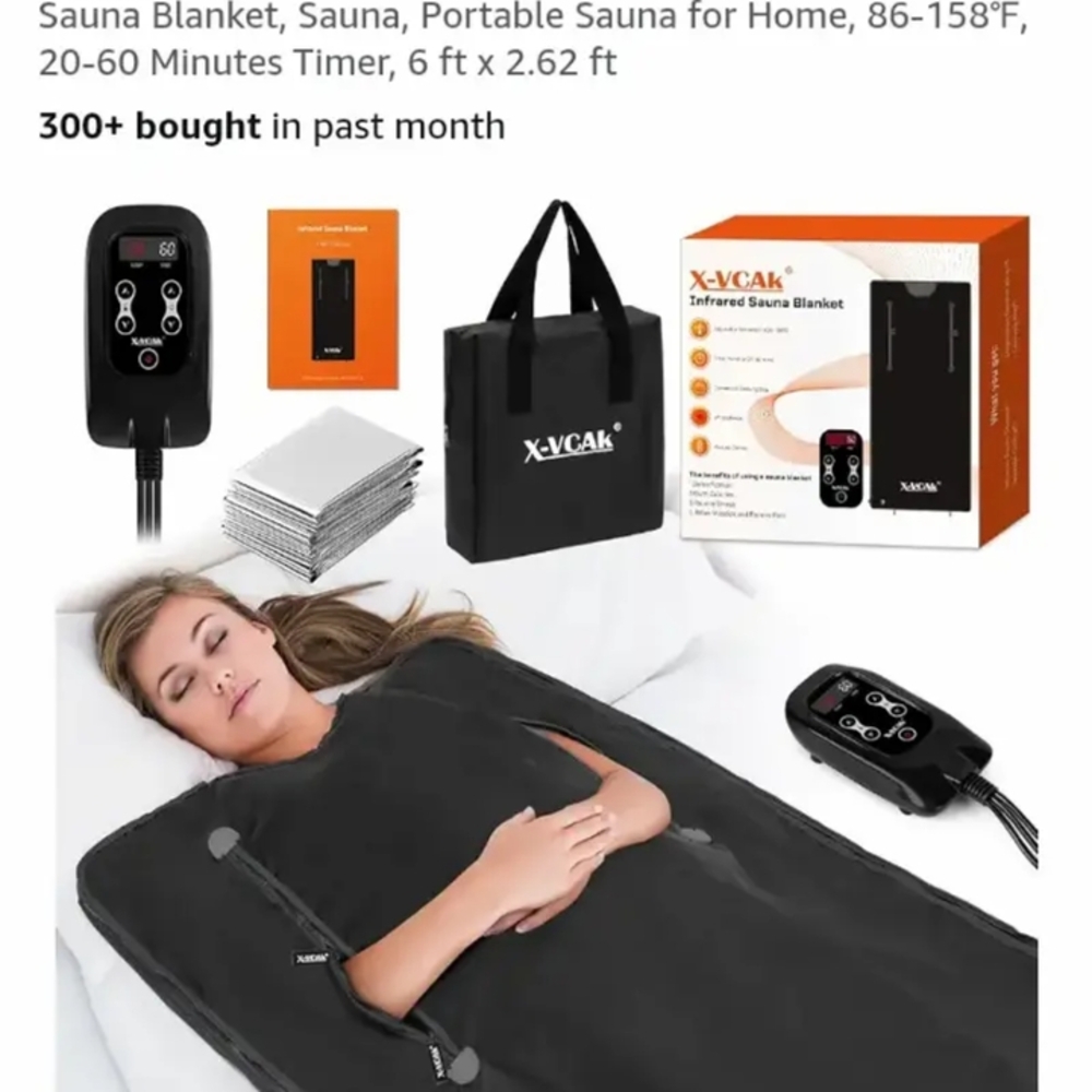 X-VCAK Infrared Sauna Blanket..NEW IN BOX